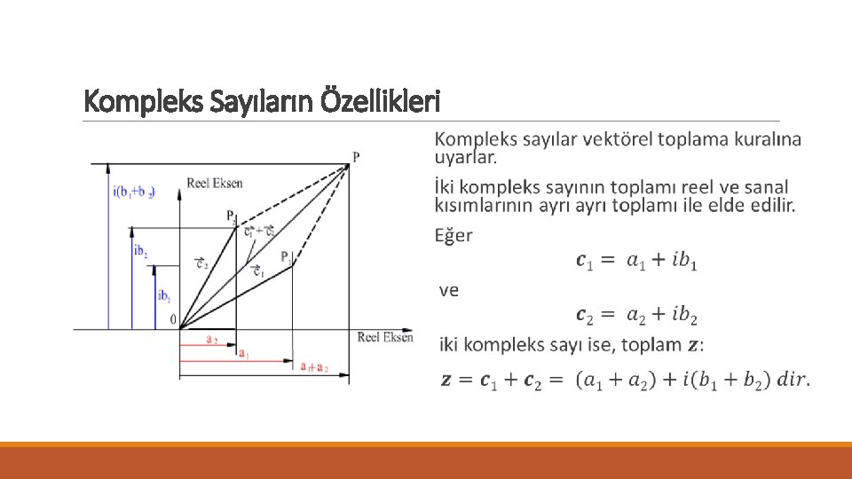 Kompleks Sayıların Özellikleri 