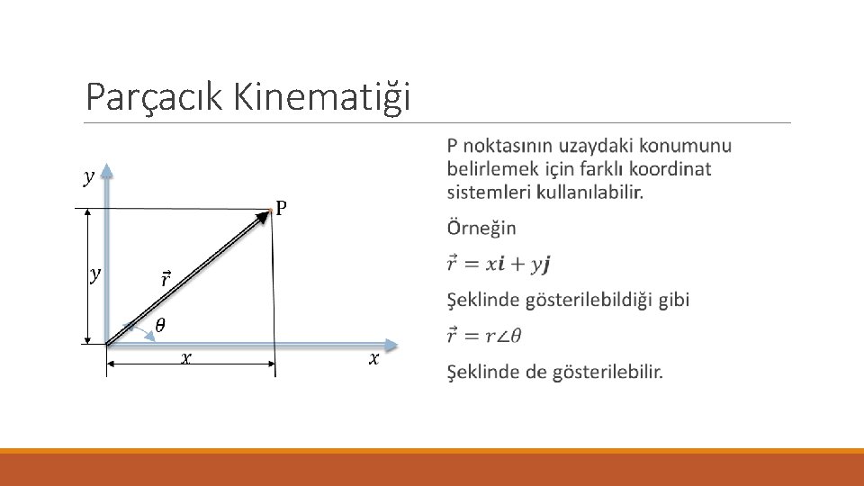 Parçacık Kinematiği 