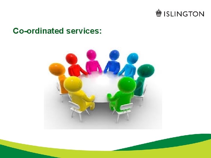 Co-ordinated services: 