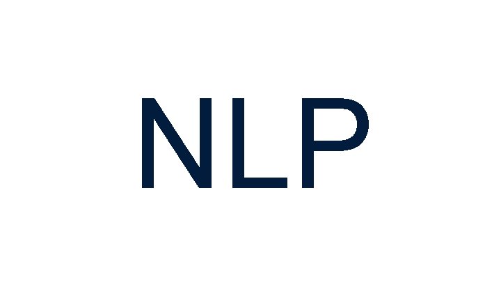 NLP NLP