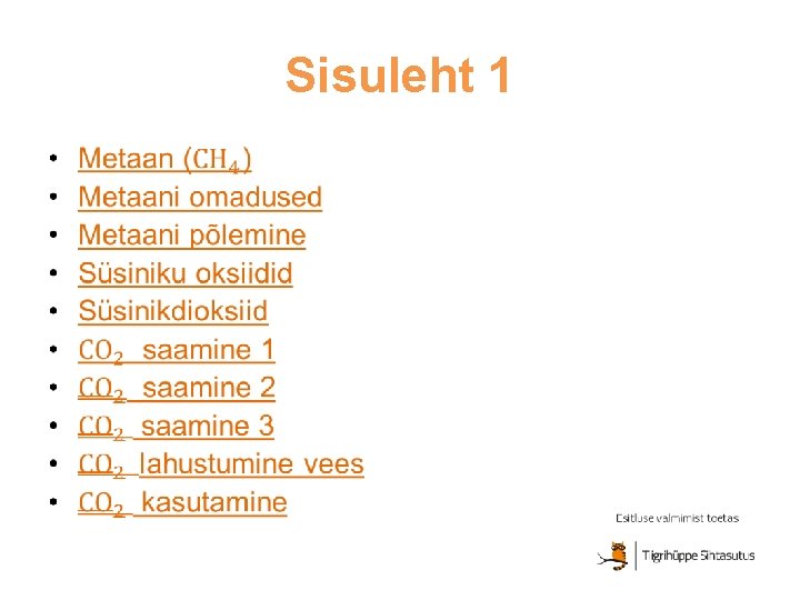 Sisuleht 1 • Sisuleht 1 •