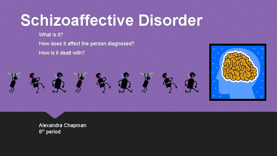 Schizoaffective Disorder What is it? How does it affect the person diagnosed? How is