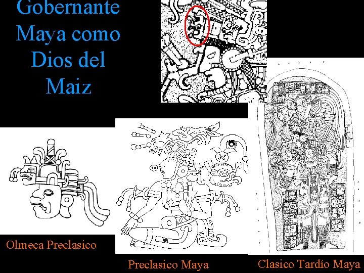 Gobernante Maya como Dios del Maiz Olmeca Preclasico Maya Clasico Tardío Maya Gobernante Maya como Dios del Maiz Olmeca Preclasico Maya Clasico Tardío Maya