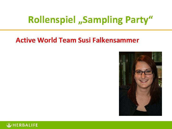 Rollenspiel „Sampling Party“ Active World Team Susi Falkensammer 