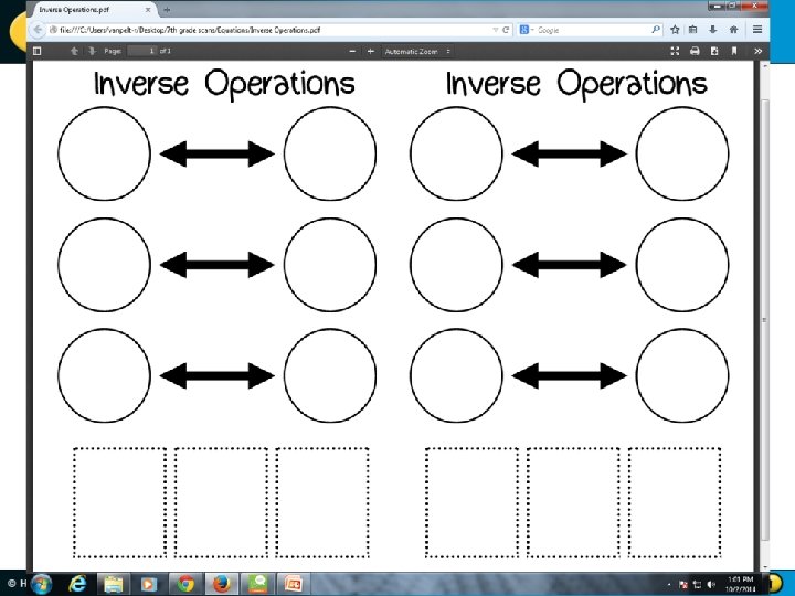 Solving Equations Containing Integers 