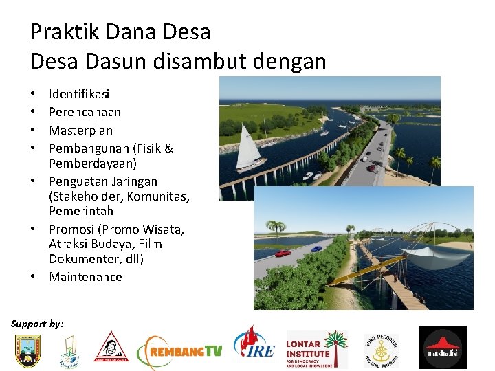 Praktik Dana Desa Dasun disambut dengan Identifikasi Perencanaan Masterplan Pembangunan (Fisik & Pemberdayaan) •