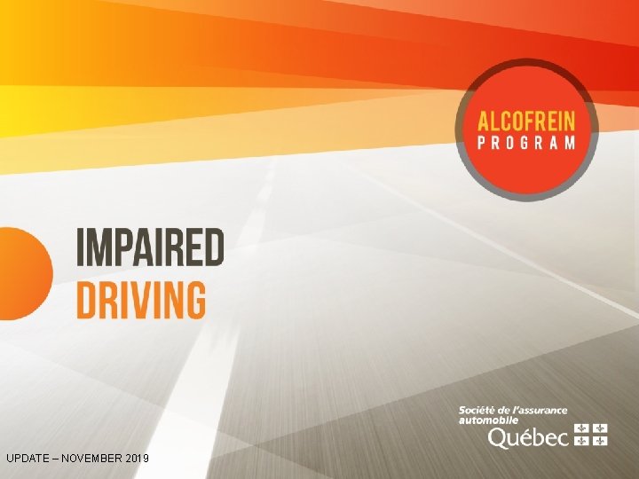 UPDATE – NOVEMBER 2019 
