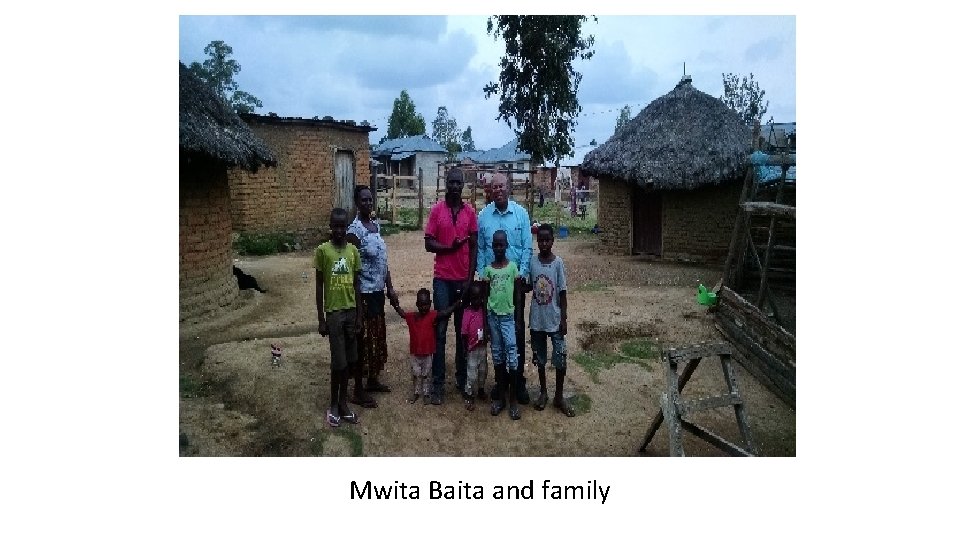 Mwita Baita and family 