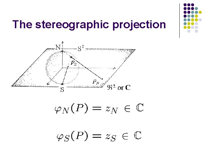The stereographic projection 