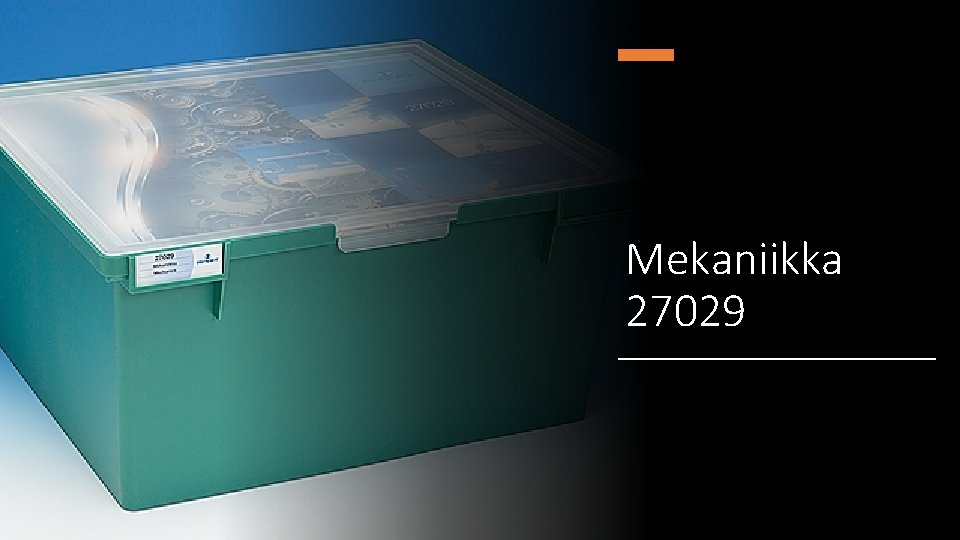 Mekaniikka 27029 