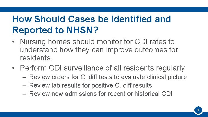 Preventing and Managing C difficile Welcome All lines