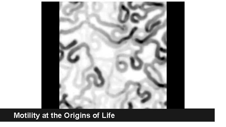 Motility at the Origins of Life 