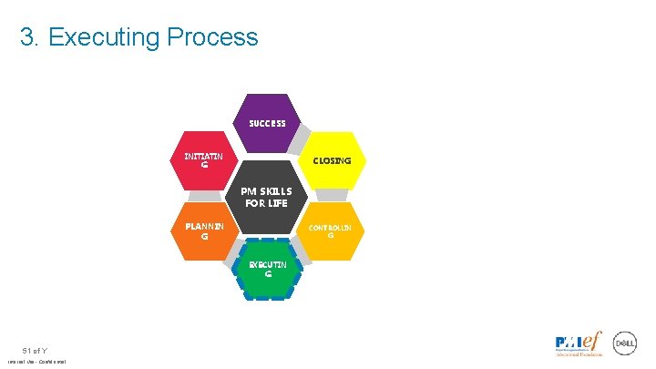 3. Executing Process SUCCESS INITIATIN G CLOSING PM SKILLS FOR LIFE PLANNIN G CONTROLLIN