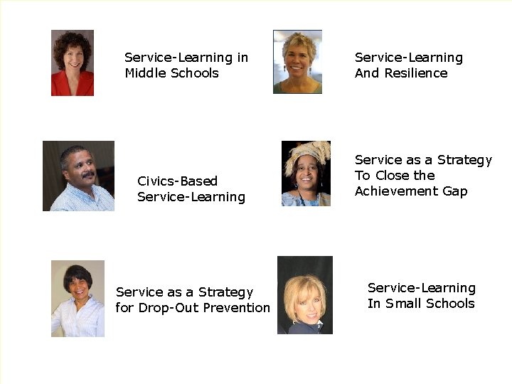 Service-Learning in Middle Schools Civics-Based Service-Learning S Service as a Strategy for Drop-Out Prevention