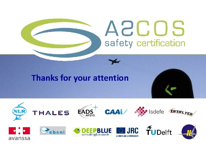 28 Thanks for your attention Aviation Safety and Certification of new Operations and Systems