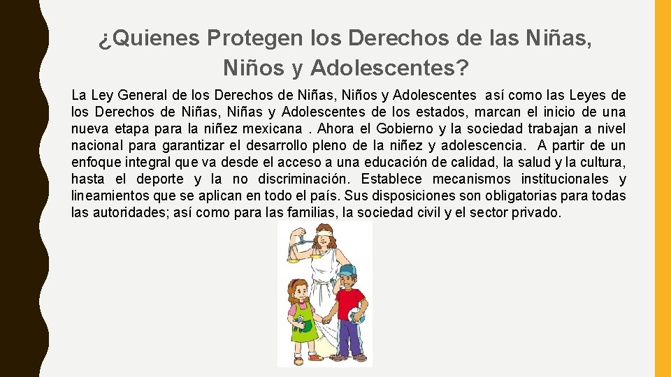 LOS DERECHOS DE NIAS NIOS Y ADOLESCENTES ALTO