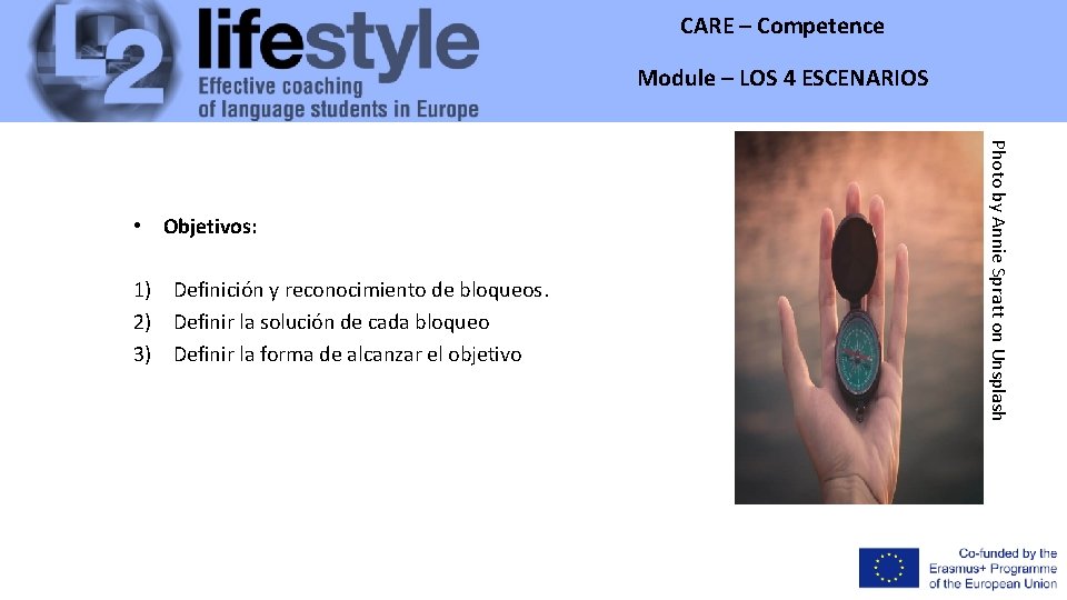 CARE – Competence Module – LOS 4 ESCENARIOS 1) Definición y reconocimiento de bloqueos.