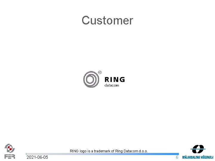 Customer RING logo is a trademark of Ring Datacom d. o. o. 2021 -06