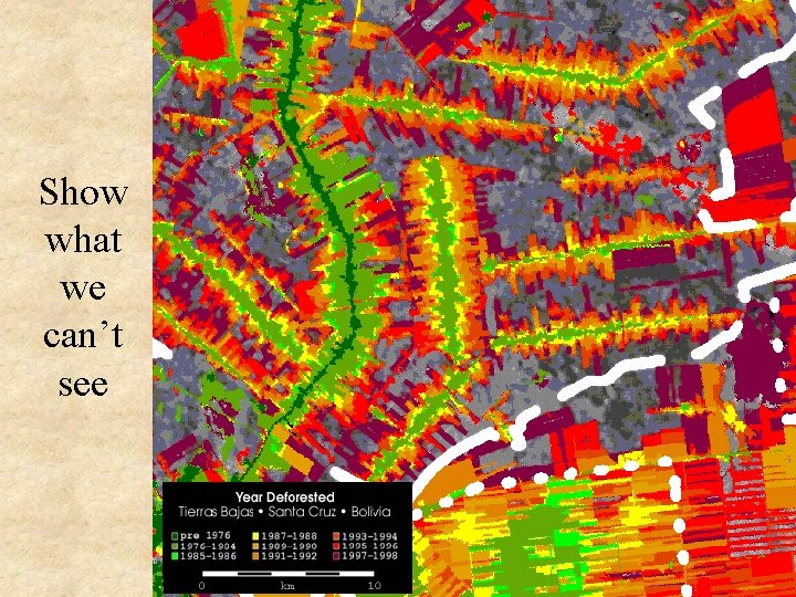 Show what we can’t see 