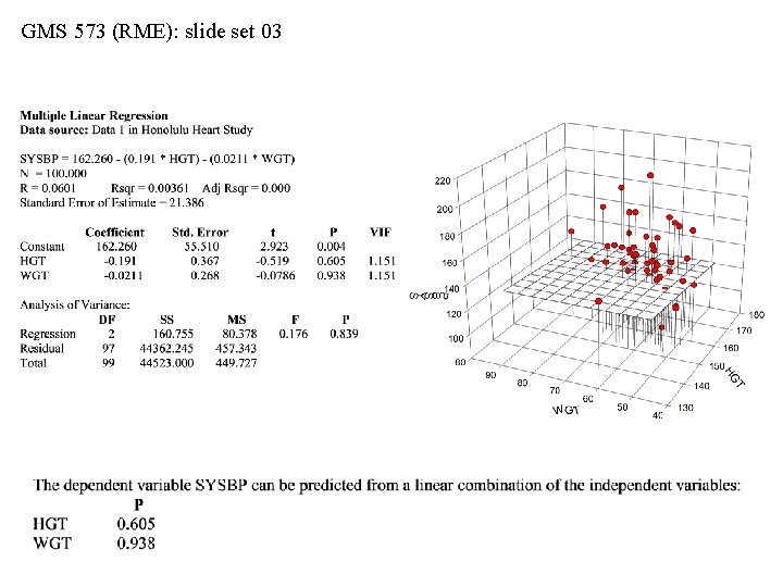 GMS 573 (RME): slide set 03 