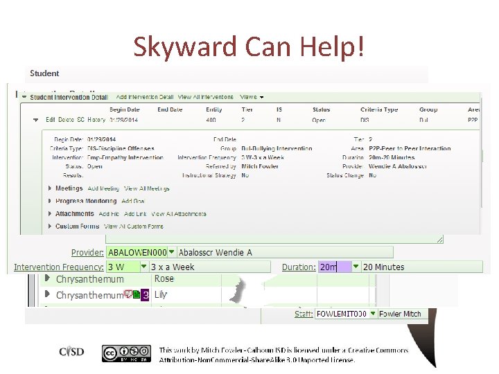 Skyward Can Help! 