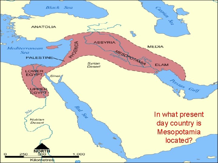 1. What two rivers run through the Fertile Crescent? 2. Which two river valley
