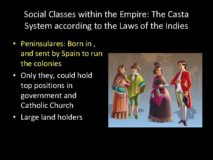 Social Classes within the Empire: The Casta System according to the Laws of the