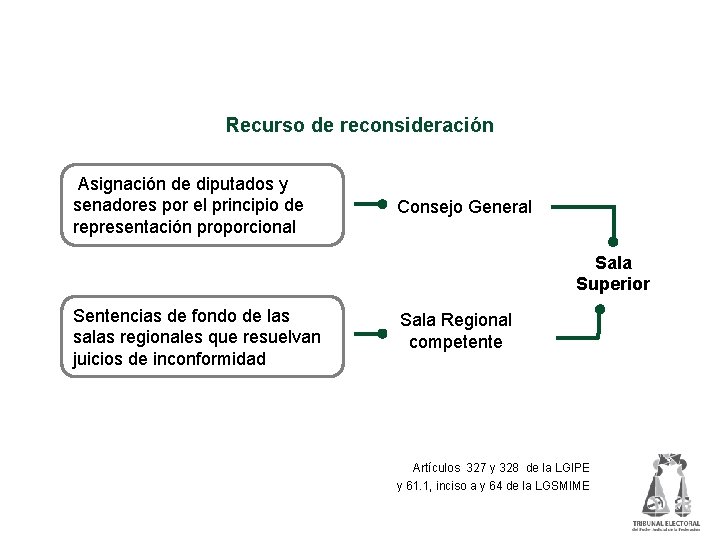 Impugnación de las elecciones de diputados y senadores Recurso de reconsideración Asignación de diputados