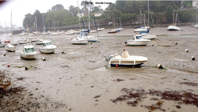 Pornic: Marée basse 