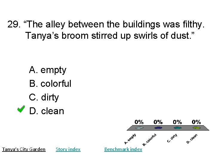 29. “The alley between the buildings was filthy. Tanya’s broom stirred up swirls of 29. “The alley between the buildings was filthy. Tanya’s broom stirred up swirls of