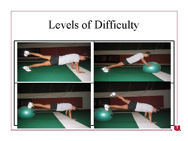 Levels of Difficulty 