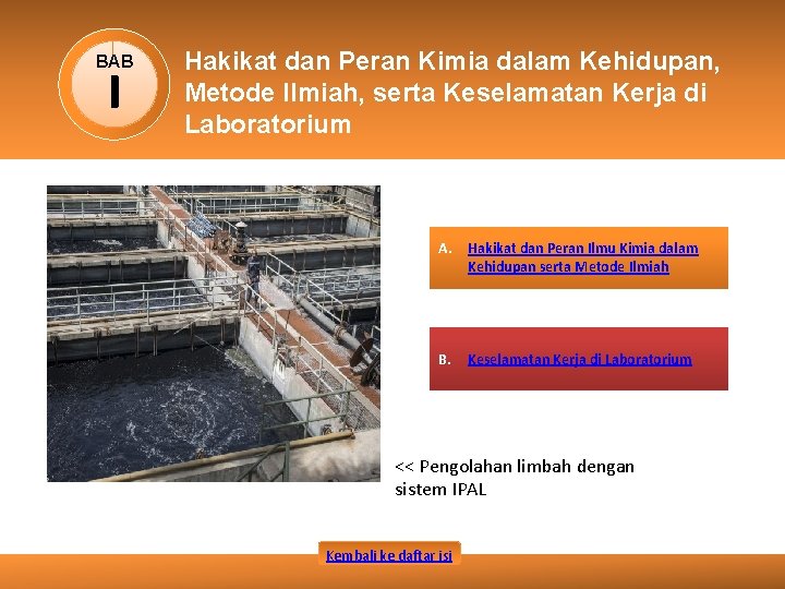 BAB I Hakikat dan Peran Kimia dalam Kehidupan, Metode Ilmiah, serta Keselamatan Kerja di