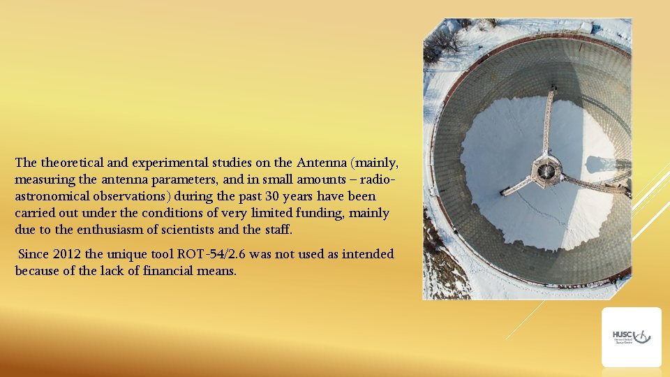 The theoretical and experimental studies on the Antenna (mainly, measuring the antenna parameters, and The theoretical and experimental studies on the Antenna (mainly, measuring the antenna parameters, and