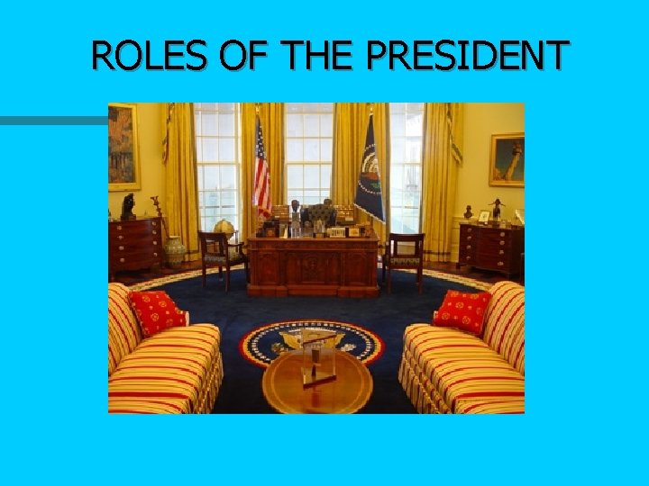 The Presidency Article II Background on the Presidency