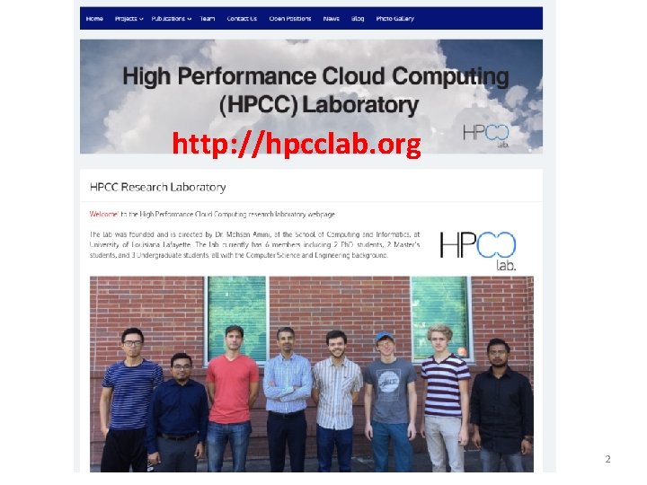 http: //hpcclab. org 2 http: //hpcclab. org 2