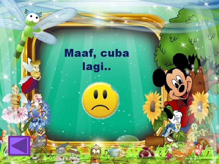 Maaf, cuba lagi. . 