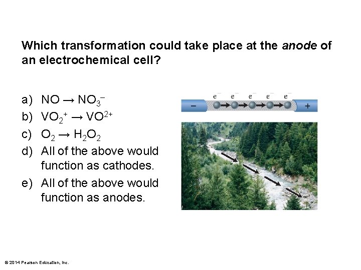 Which transformation could take place at the anode of an electrochemical cell? a) b)