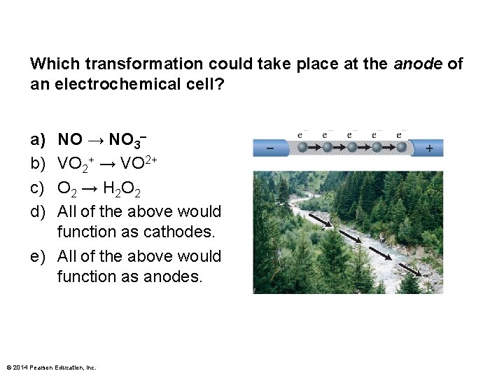 Which transformation could take place at the anode of an electrochemical cell? a) b)