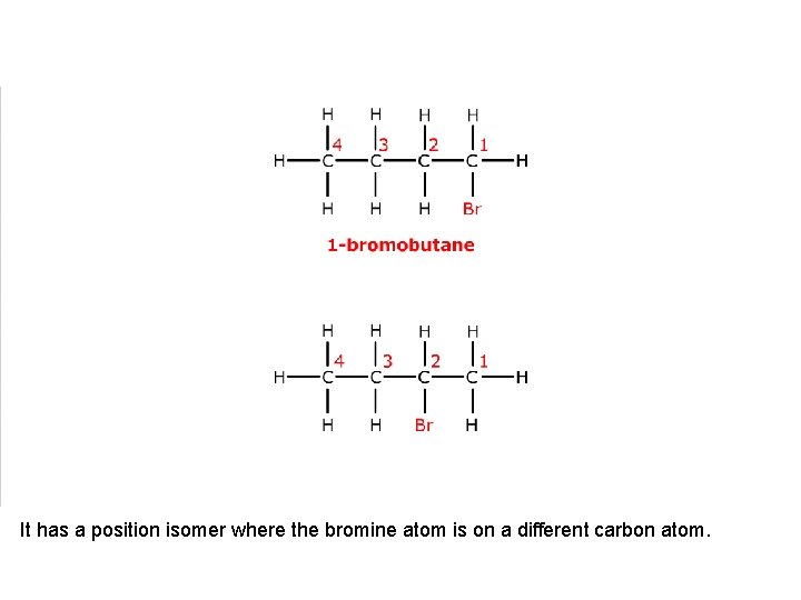 It has a position isomer where the bromine atom is on a different carbon