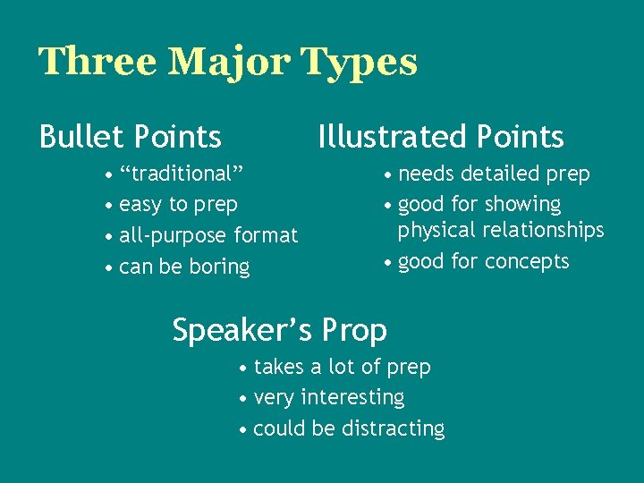 A QuickandDirty Guide to Power Point less TCOM