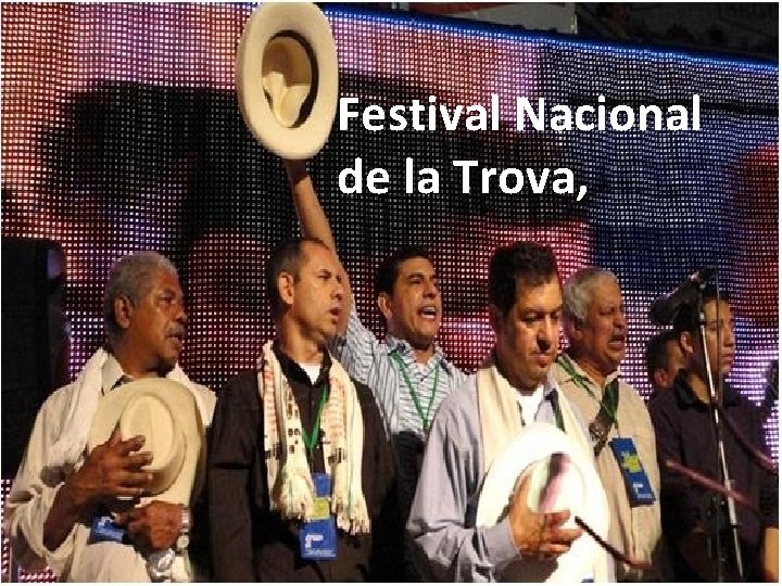 Festival Nacional de la Trova, 