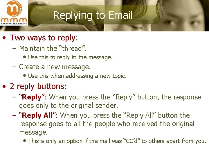 EMAIL ETIQUETTE Writing Powerful Messages Parts of an