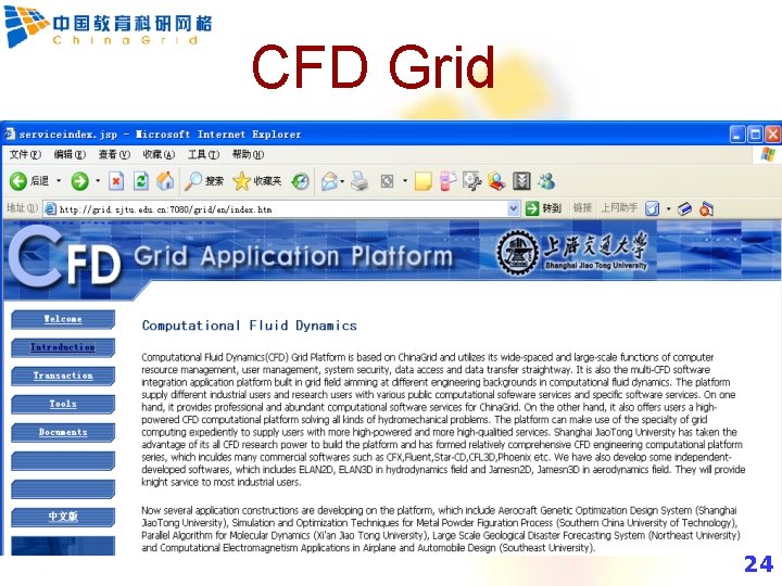 CFD Grid 24 24 