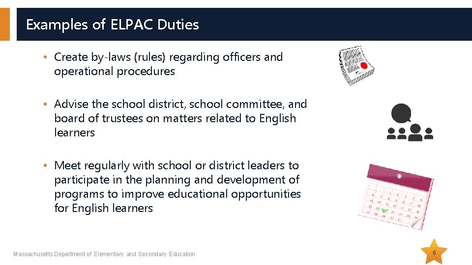 ELE PROPOSED REGULATIONS and the LOOK ACT Parent