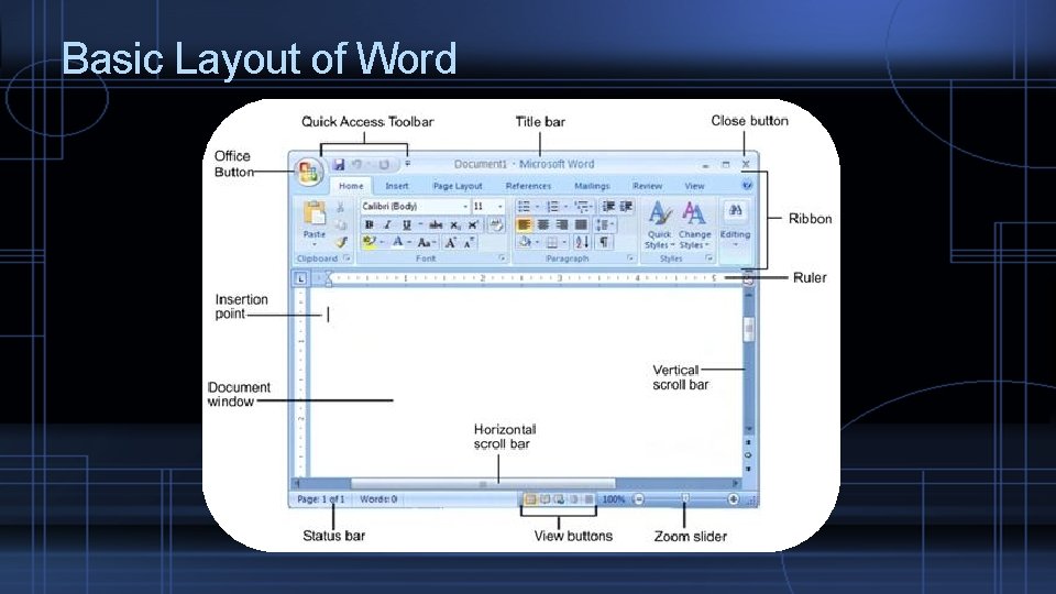 Introduction Word Layout Lessons 1 and 2 UNIT 3 DOCUMENTS Introduction