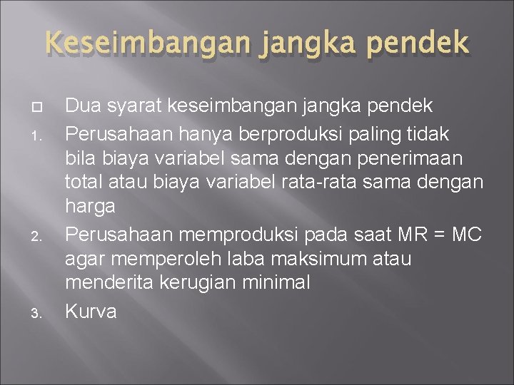 Pasar Bentukbentuk Pasar 1 2 Pasar Persaingan Sempurna