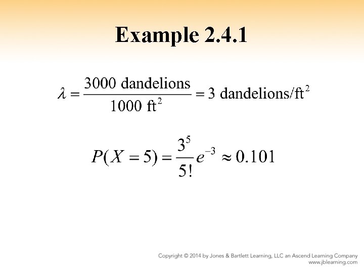 Example 2. 4. 1 