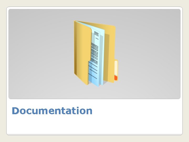 Documentation 