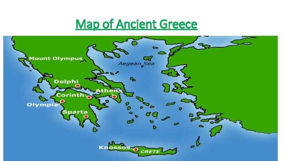 Map of Ancient Greece 