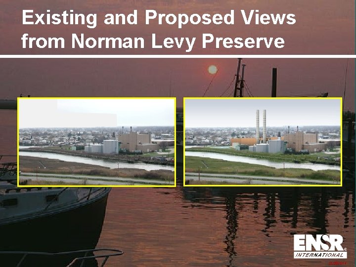 Existing and Proposed Views from Norman Levy Preserve SL 002014 